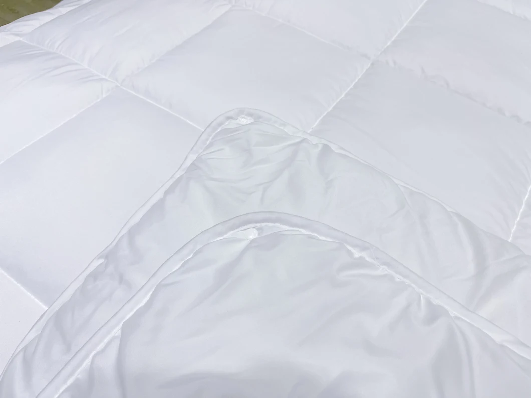 Anti-Clumping Filling Solid Color Soft Polyester Microgel Fiberfill All Seasons Comforter