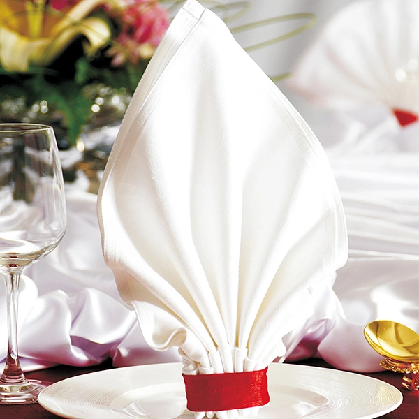 Shenone Round 100% Spun Polyester Wedding Tablecloth Banquet Polyester Table Cover and Hotel Table Linen